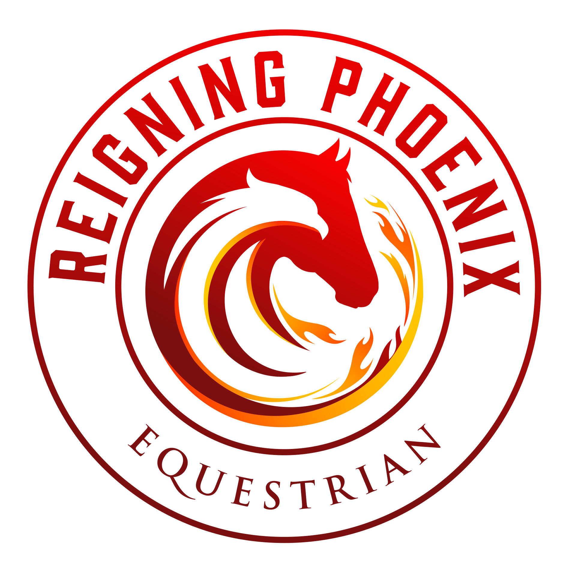 Reigning Phoenix Equestrian Logo